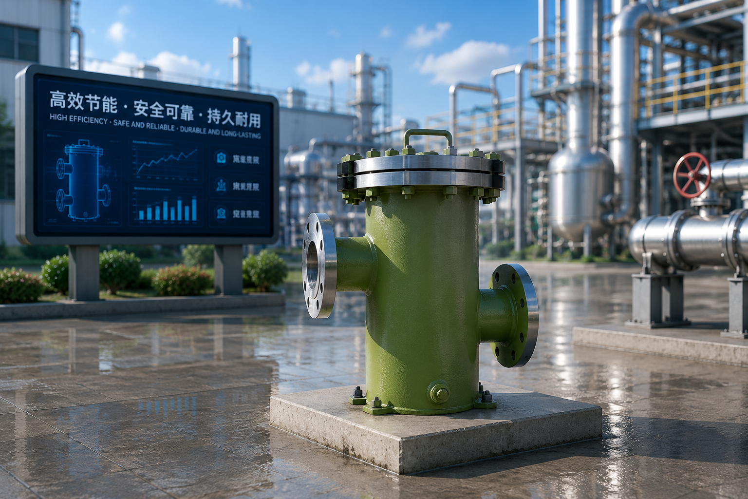 篮式除污器